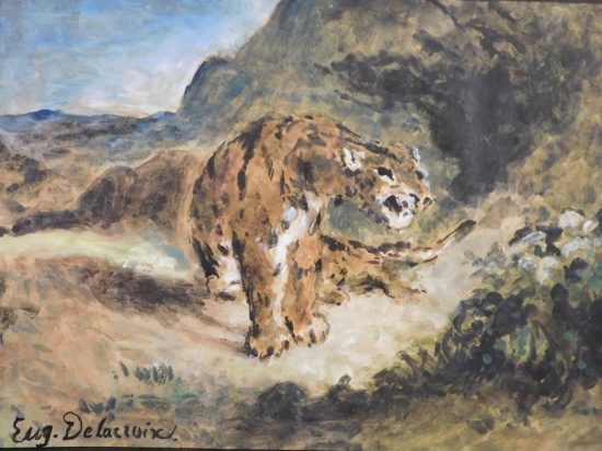 Eugene Delacroix: Tigers