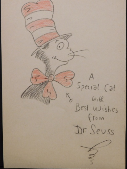 Dr. Seuss: Cat in the Hat Sketch