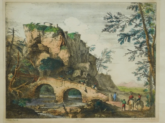 After Salvator Rosa: The Ruined Bridge