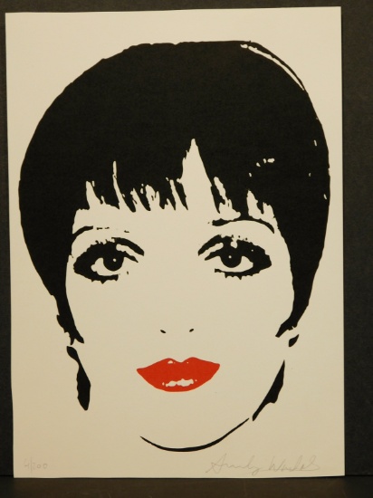 After Andy Warhol: Liza Minelli