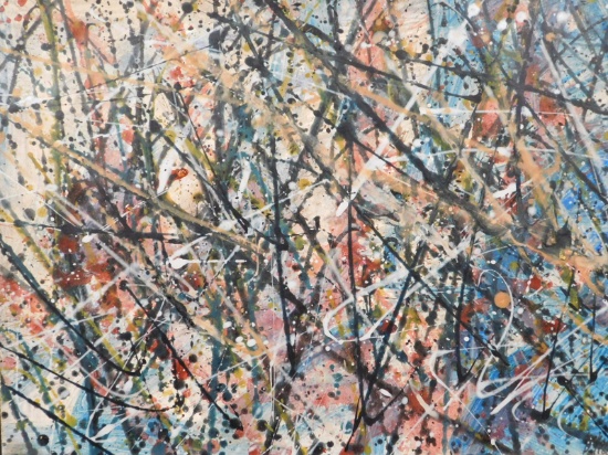 Jackson Pollock: Drip Painting