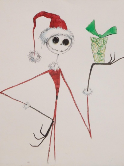 Tim Burton: Santa Jack Skeleton