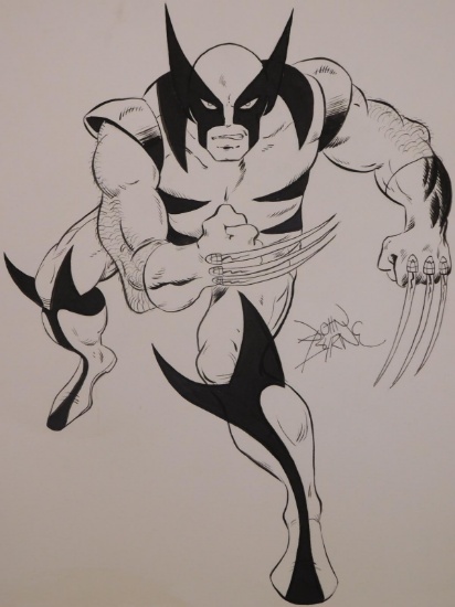 John Byrne: Sketch for Wolverine