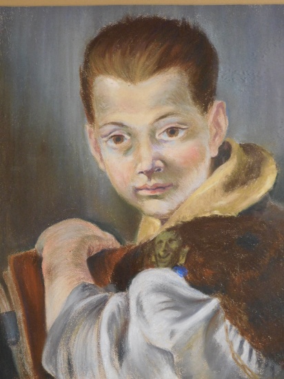 Howard Besnia: Portrait of a Boy (Copy of Tiepolo), 1945