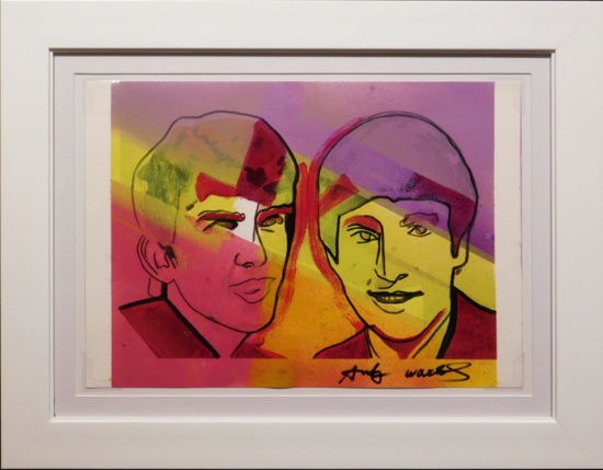 Andy Warhol: John and George (Beatles)