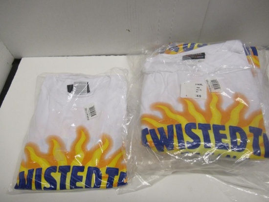 5 new Twisted Tea/Nascar T-Shirts. Size XL