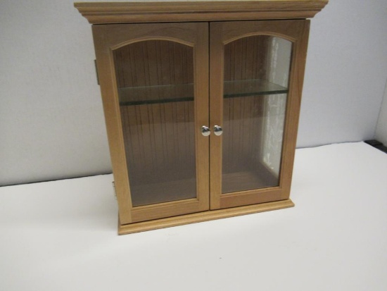 Display cabinet. 11X10X4. No Shipping