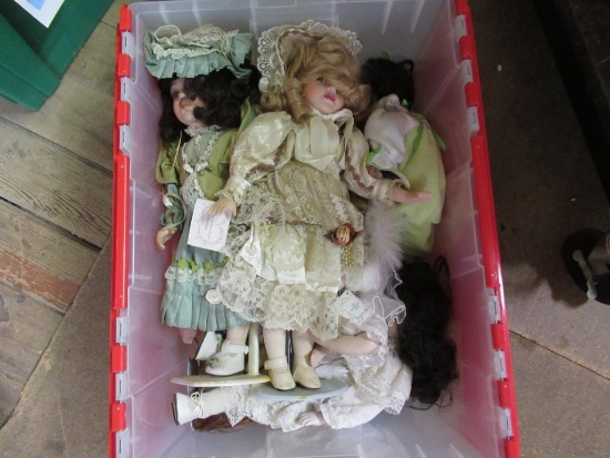 Porcelain Dolls. NO SHIPPING