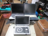 2 laptops & 1 dvd player w/ carry case