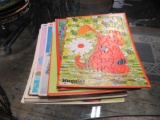 Vtg- huggies puzzles