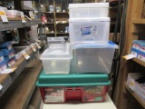 Assorted storage containers.NO SHIPPING