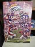 Signed Broncos Picture.