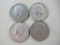 4- 1966 Kennedy Half Dollars