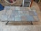 Metal Framed W/ Tiled Top Coffee Table 84