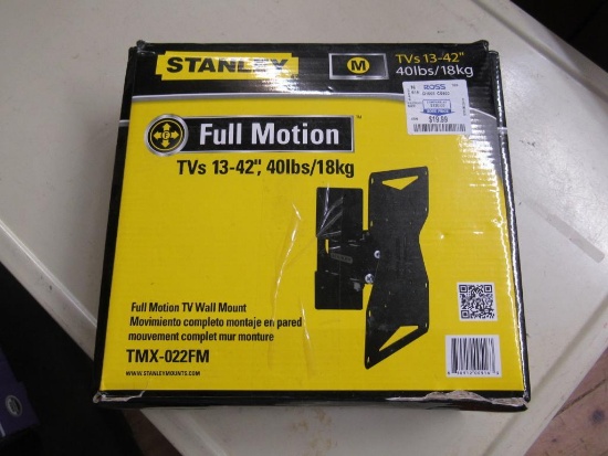 Stanley TV Wall Mount 13"-42" 40lbs