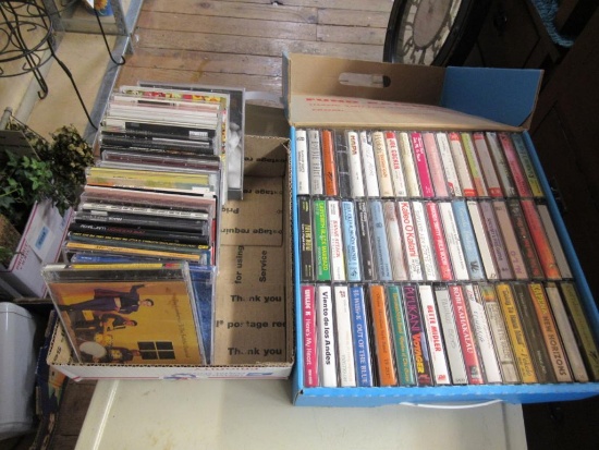 Assorted CDs & Cassettes