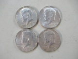 4- 1968 Kennedy Half Dollars