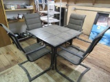 Patio Set W/ Table & 4 Chairs Table= 39