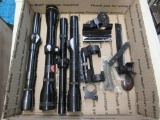 4 Rifle Scopes and More