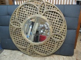 Large round mirror. 48