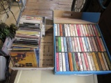 Assorted CDs & Cassettes