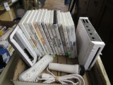Nintendo Wii Game System W/ Accessories & 13 Games