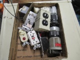 Lot of Misc Electrical Plugs and More