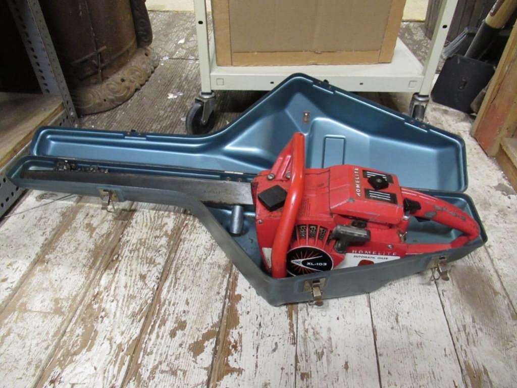 Old Homelite Chainsaws