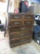 4 Drawer Wooden Dresser 45h 18w 35l NO SHIPPING