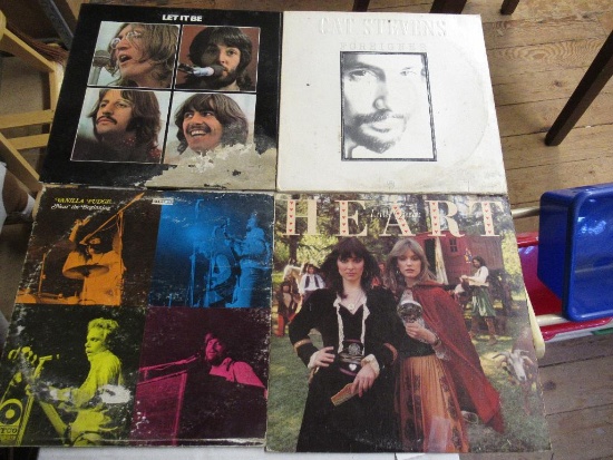 Assorted Collectible Classic Rock Records
