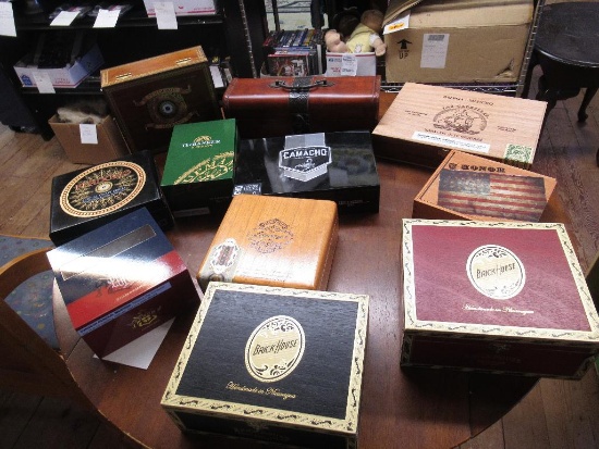 Collectible Cigar Boxes and more