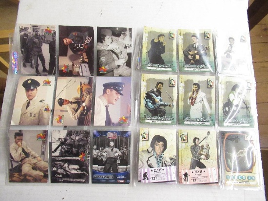 Assorted Elvis Trading Cards