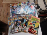 12 Captain America Marvel Comic Books