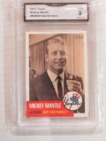 2007 Topps Mickey Mantel Graded Baseball Cards