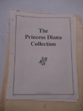 2001 The Princess Diana Collection w/ Stamp Collection by Mystic Stamp Co
