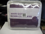 White Goose Down Comforter