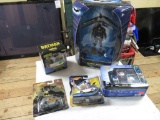 Batman Lot Helicopter Figure, Pez Set, Funko Mini Set, Penguin Dobz Fig 7 Hot Wheels