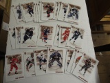 2004 Exhibit Jumbo Size Hockey Cards 28 Total