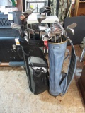 2 Golf Bags Full of Misc Clubs. NO SHIPPING