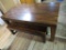 Solid Wood Table w/ Bench Seat 66x36x31 NO SHIPPING