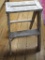 Folding Wood Step Stool 2ft max 250lbs. NO SHIPPING