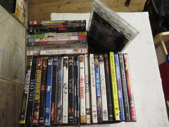 Assorted DVDs - 30