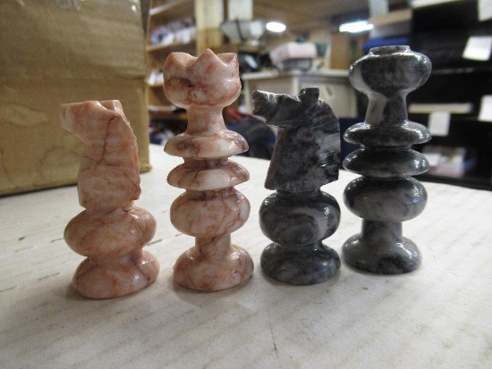 Stone Chess Pieces (set of 32)