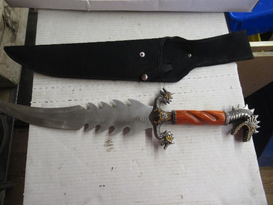 Custom Dragon Fantasy Knife
