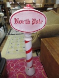 North Pole Blow Globe 45