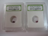 Natural Ruby Gemstone Sri Lanka 2pcs