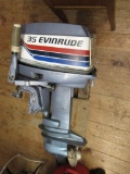 Evanrude Outboard Motor 35HP. NO SHIPPING