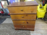 4 Drawer Dresser 25x15x31.NO SHIPPING