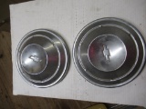 2 Chevy Hubcaps