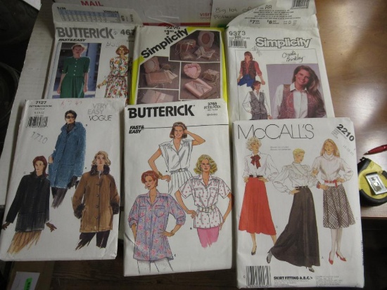 Lot of Sewing Patterns